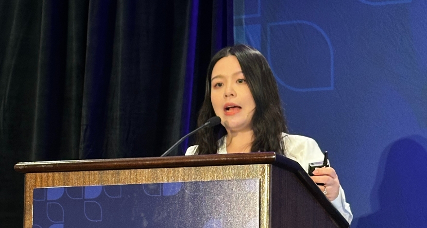 YuQian Liu presents at AMCP Nexus 2024