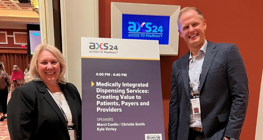 Marci Conlin and Kyle Verley at Asembia