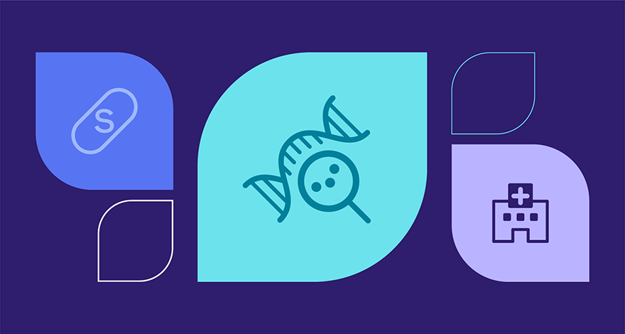 Icons that convey cell and gene therapies